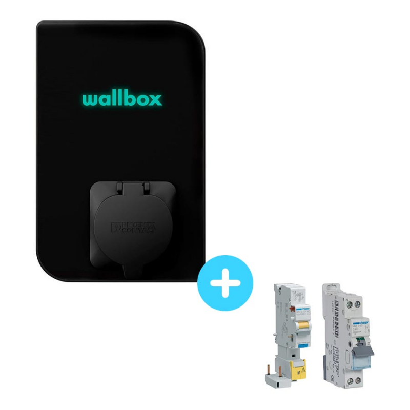Borne de recharge WALLBOX COPPER SB - ELECTRICIEN MONTPELLIER 34